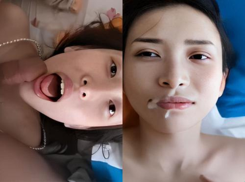 Gustung-gusto ng sugar baby na natatakpan ng sperm ang kanyang mukha... Gustung-gusto ng sugar baby na natatakpan ng sperm ang kanyang mukha...